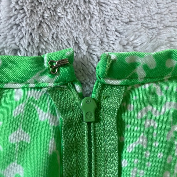 Vintage Green Floral Maxi Dress 60s/70s De Laix Tie Waist - Picture 5 of 13